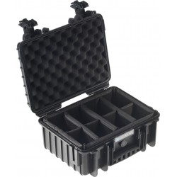 Outdoor Cases   Outdoor Cases Type 3000 Blk Rpd  Divider System Kuffert