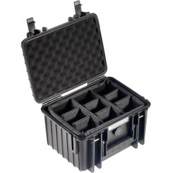 Outdoor Cases   Outdoor Cases Type 2000 Blk Rpd  Divider System  Kuffert