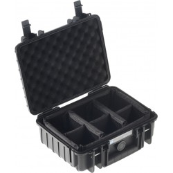 Outdoor Cases   Outdoor Cases Type 1000 Blk Rpd  Divider System Kuffert