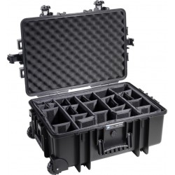 Outdoor Cases   Outdoor Cases Type 6700 Blk Rpd  Divider System Kuffert