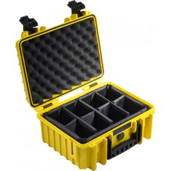Outdoor Cases   Outdoor Cases Type 3000 Yel Rpd  Divider System Kuffert
