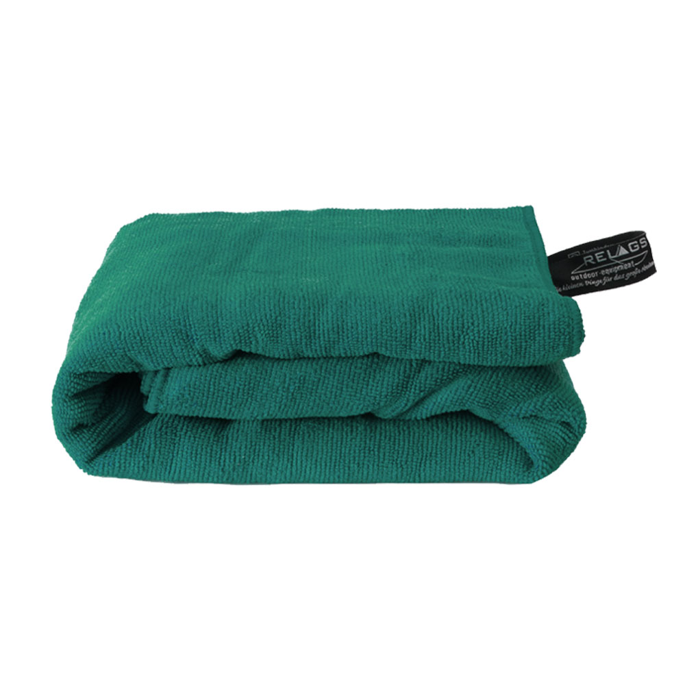 Basicnature Microfiber Håndklæde Grøn 150   75