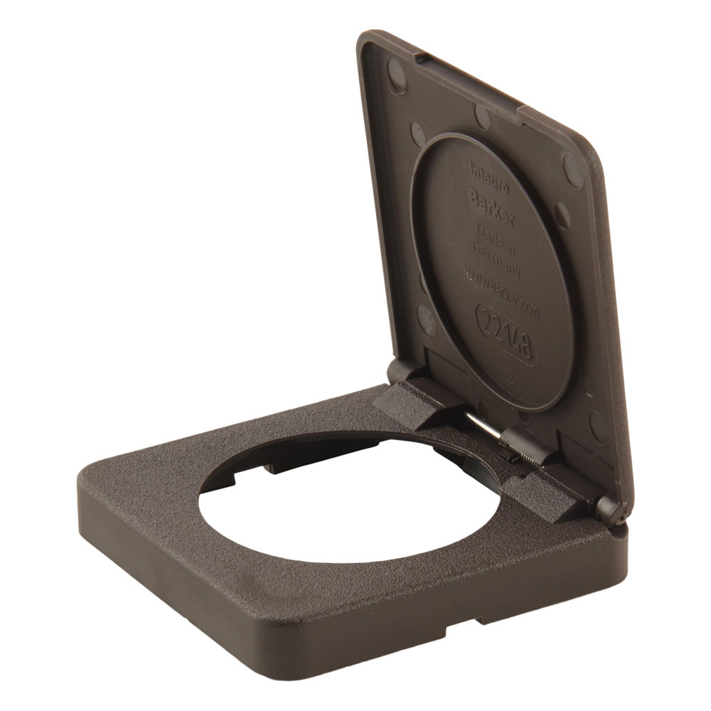 Berker  Integro Classic  Rammer Single Classic Med Klap Brun