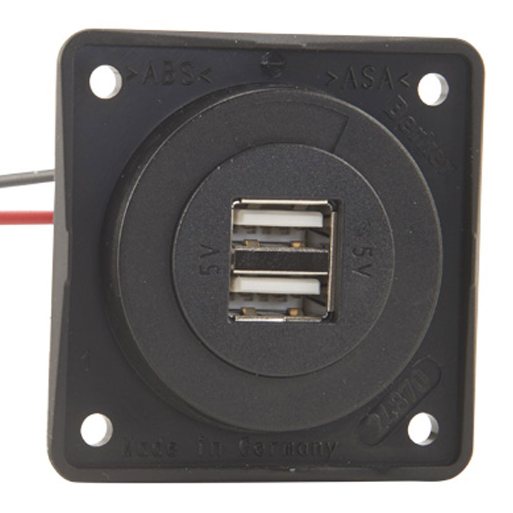 Berker Stikdåse Til Indbygning Usb 12v Usb Double