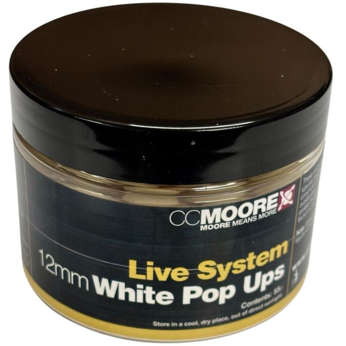 Moore Live System White Pop Ups 12mm
