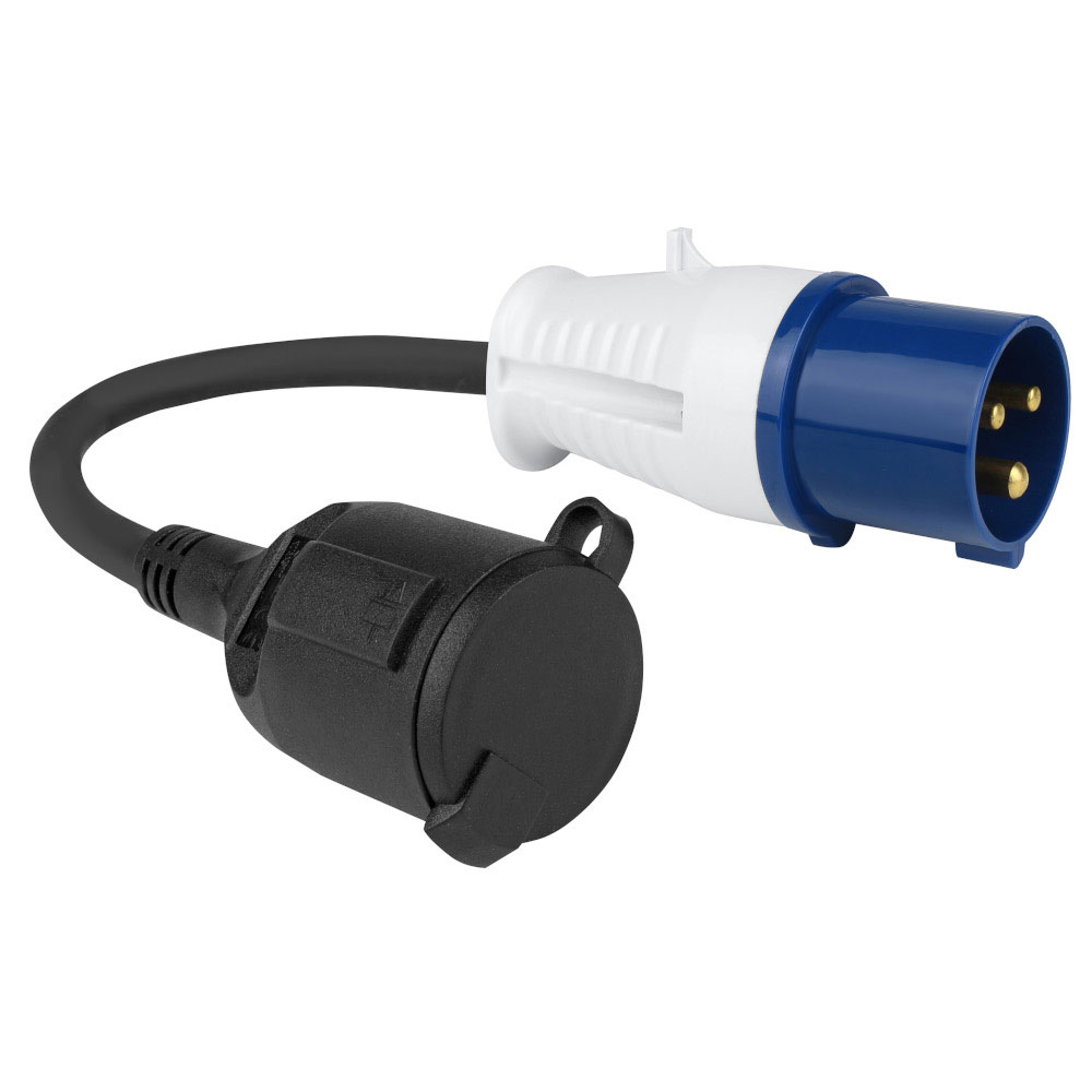 Cee Adapterkabel Med Schukoudtag