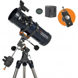 Celestron Astromaster 114eq-  With Phoneadapter And Moonfilter Kikkert
