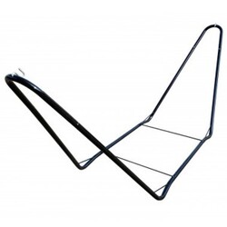 Chillounge Black Powder Coated Steel Stand For Single Hammocks Tilbehør Til Hængekøje