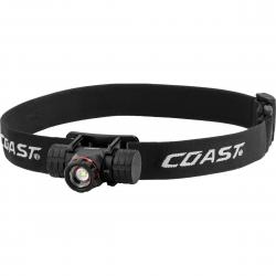 Coast Xph25r Rechargeable Headlamp  410 Lumens  With Battery Indicator   Blister Pack Vending Pack Pandelampe