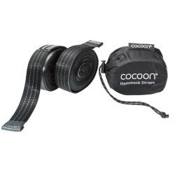 Cocoon Hammock Straps 303   Black Grey Tilbehør Til Hængekøje