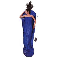Cocoon Mummyliner 100  Silk  Ultramarine Blue Lagenpose