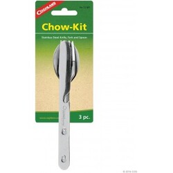 Coghlans Chow Kit   Knife  Fork   Spoon Set  Bestik