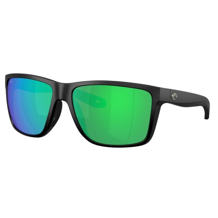 Costa Broadbill     580p Matte Black Green Mirror
