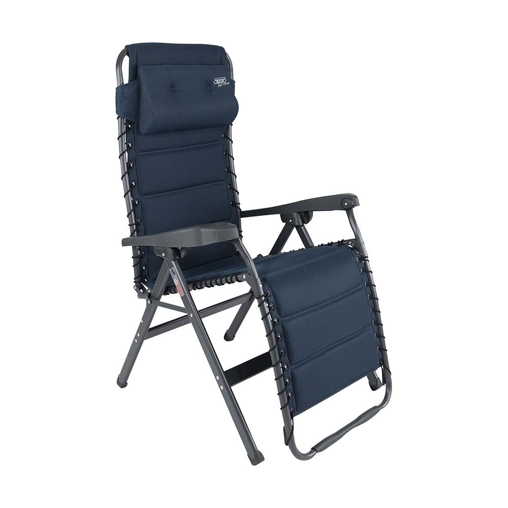 Crespo Relaxstol Air Deluxe Med Nakkepude Ap232 Blå