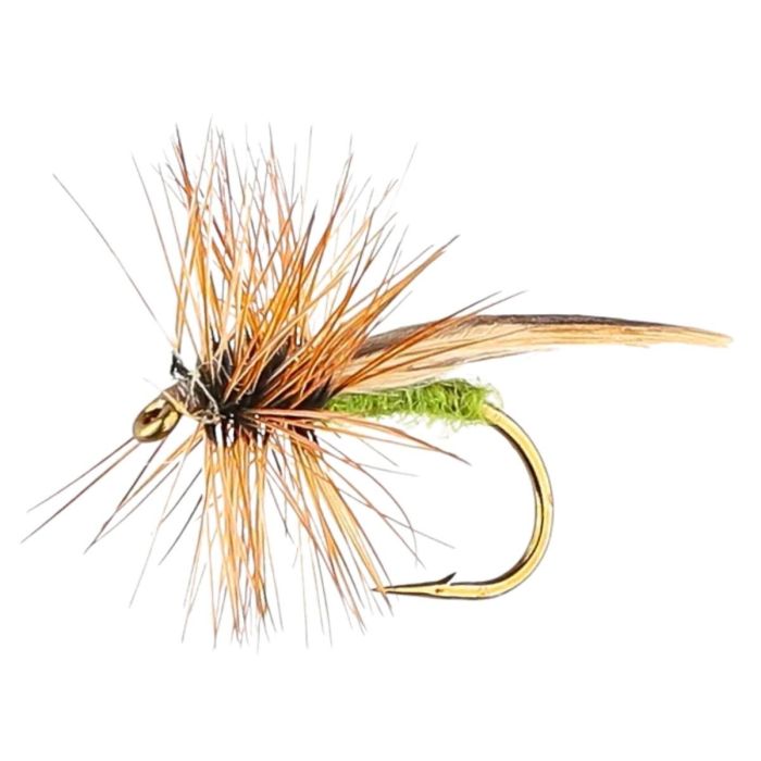 Dano Fly Europa 12 Olive Body Dry  14