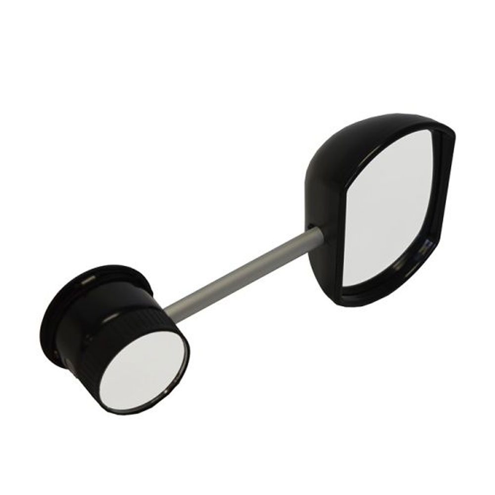 Defa Easy Mirror Campingspejl Med Sugekop Deluxe Med Konveks Spejl