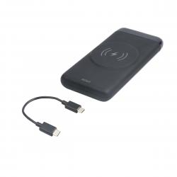 Deltaco Power Bank 10 000 Mah  Wireless  1x Usb-   1x Usb-     Mag  Powerbank