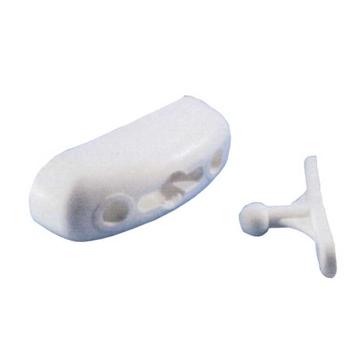 Dørholder   Hvid Plast    Dele