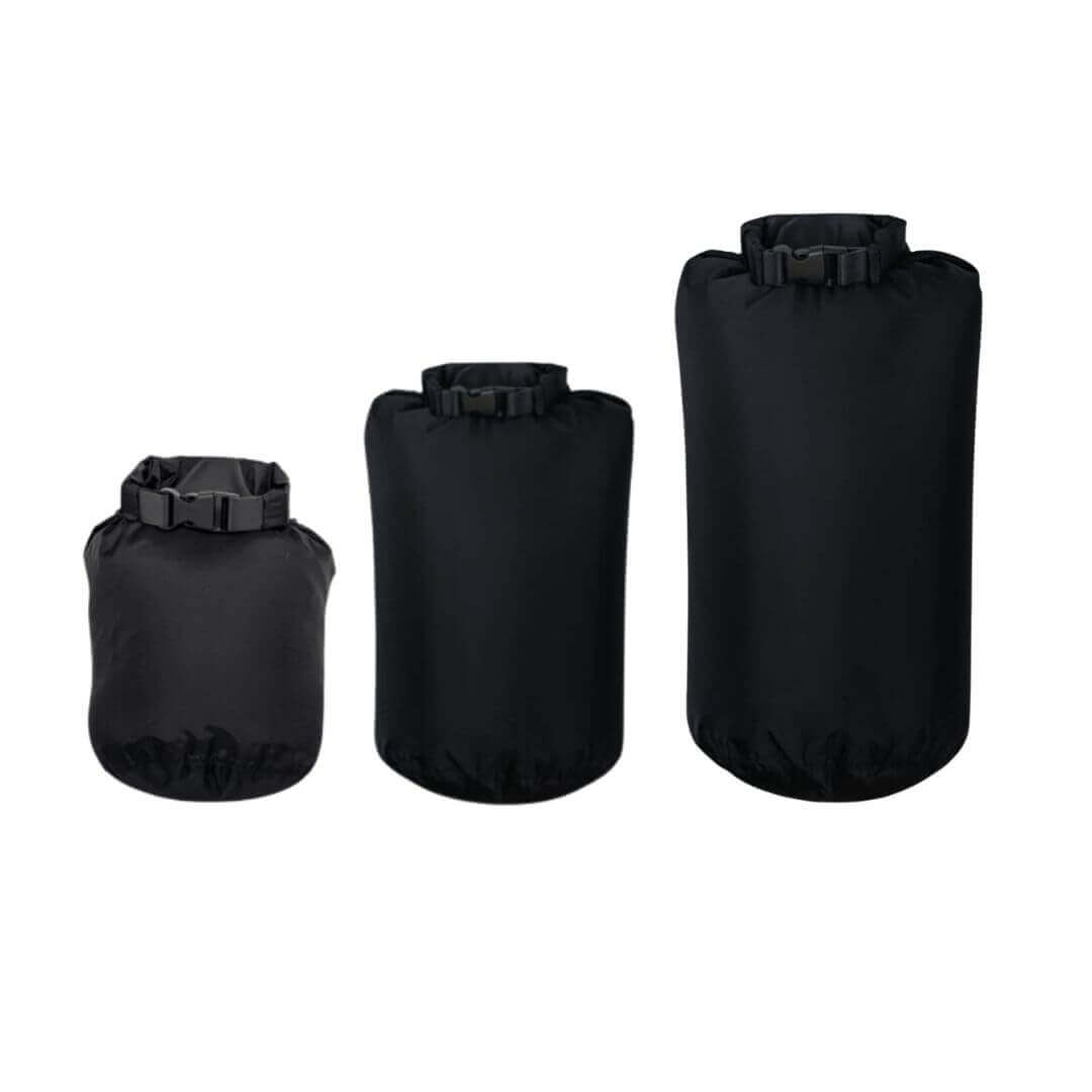 Dry Bag Sæt Medium   Stk Sort