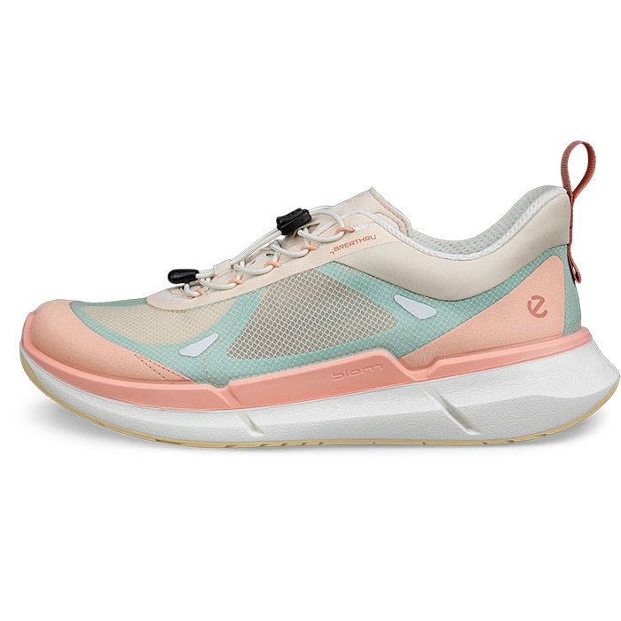 Ecco Biom     Speedlace Kvinder   Damer  Peach Limest   -36 Hverdagssko