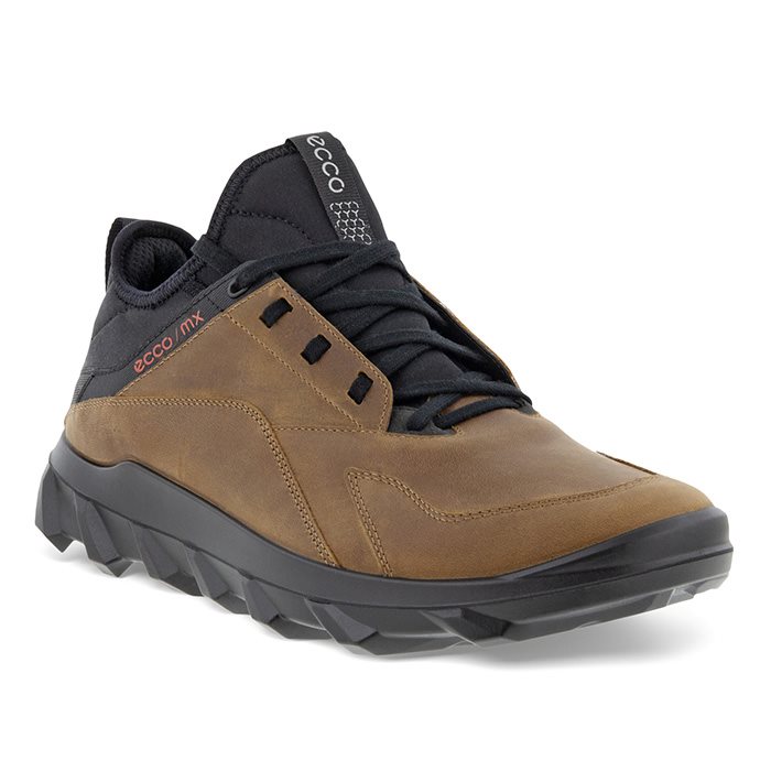 Ecco   Low Nubuck Herre   Mænd  Camel-47 Vandresko