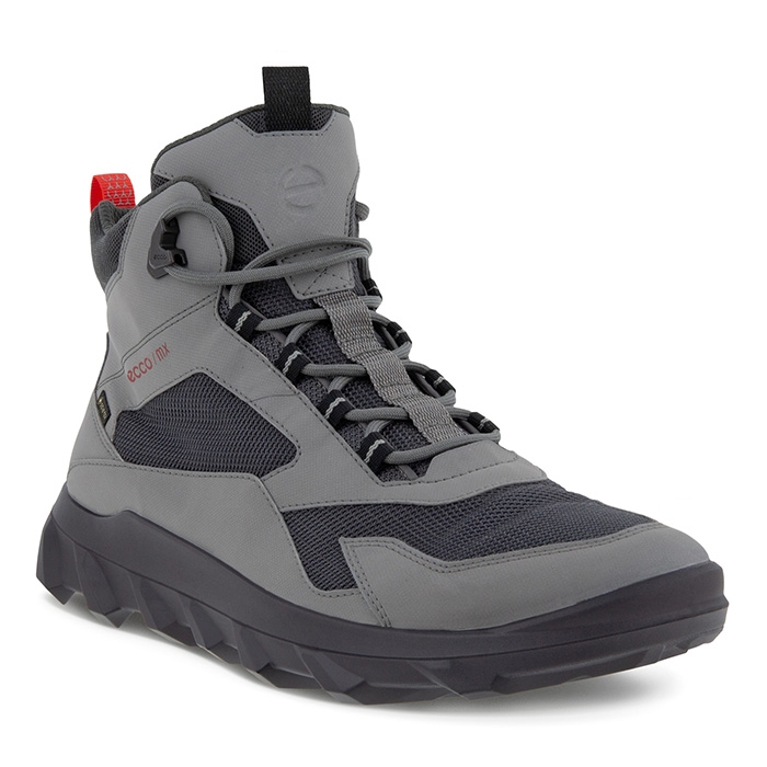 Ecco Mx Mid GTX Vandrestøvler til Mænd - Steel Magnet