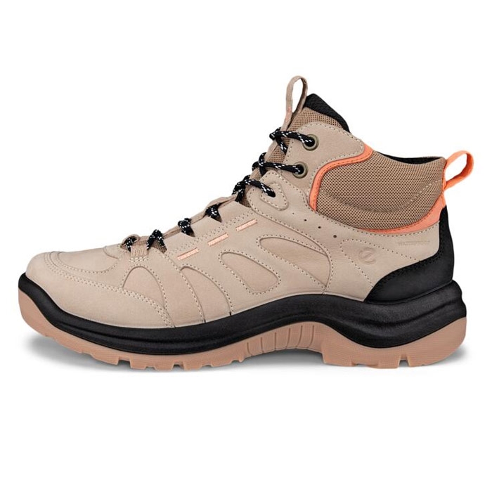Ecco Offroad Mid Leather Waterproof Kvinder   Damer  Nude-36 Vandrestøvler