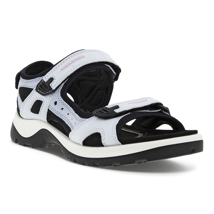 Ecco Offroad Yucaorange Dame Beigeal  Air Dusty Blå-35 Sandaler