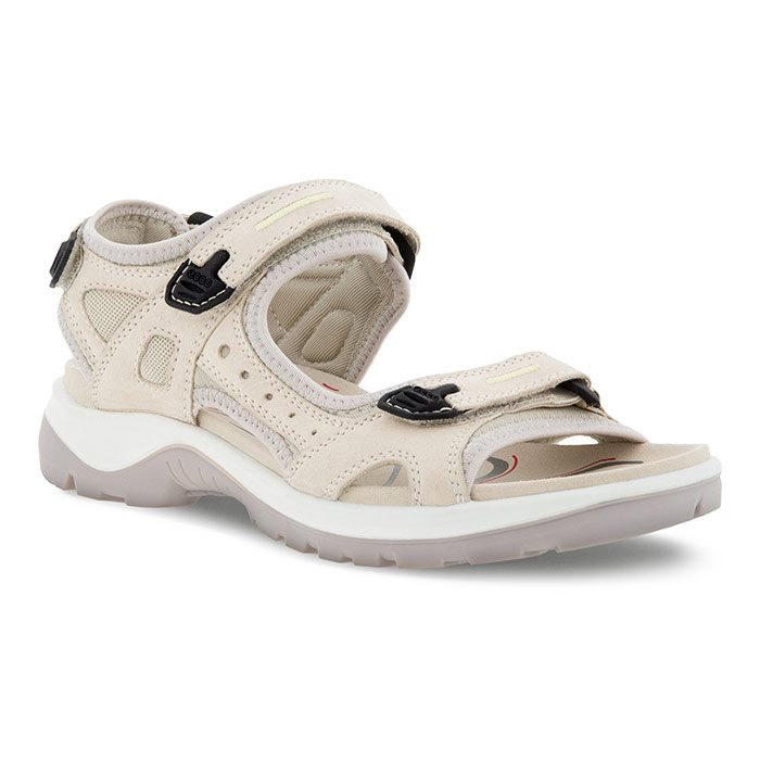 Ecco Offroad Yucaorange Dame Beigeal  Limegrå-37 Sandaler