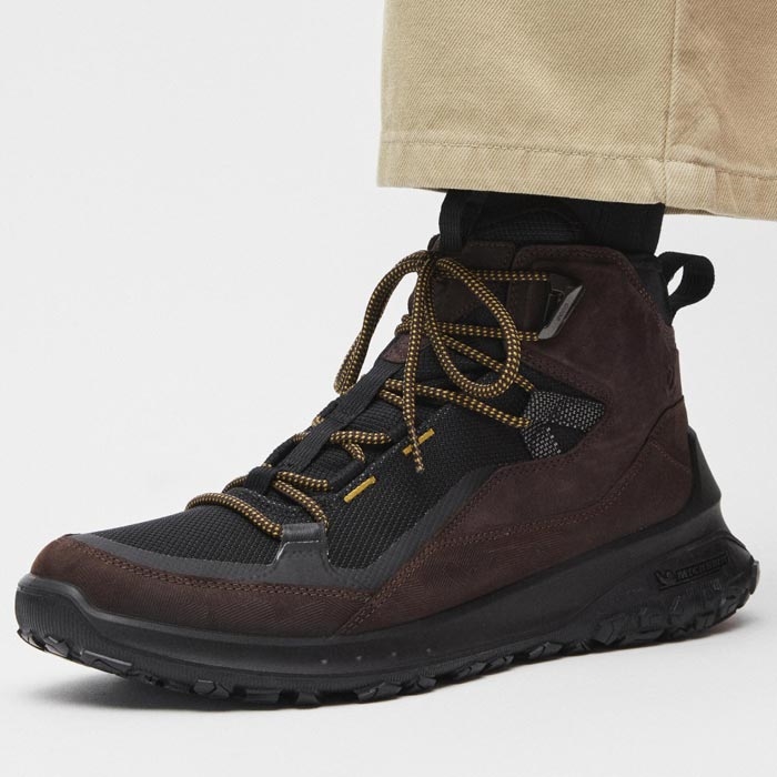 Ecco Ult Trn Mid Waterproof Herre   Mænd  Mocha-42 Vandrestøvler