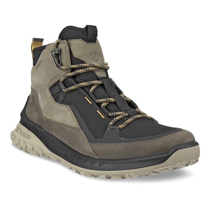 Ecco Ult Trn Mid Waterproof Herre   Mænd  Tarmac-41 Vandrestøvler