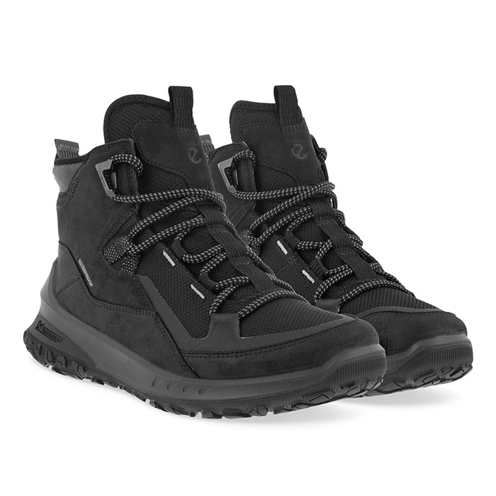 Ecco Ult Trn Mid Waterproof Kvinder   Damer  Sort-36 Vandrestøvler