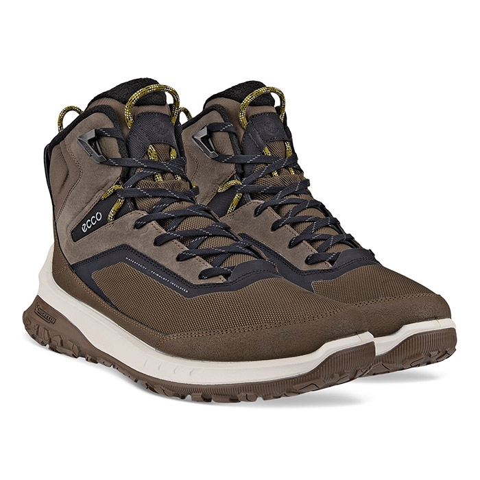 Ecco Ult Trn Mid Waterproof Kvinder   Damer  Dark Clay-36 Vandrestøvler
