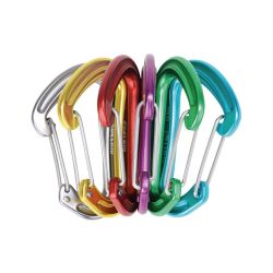 Edelrid Nineteen   Sixpack Assorted Colours Str  Pack     Karabinhage