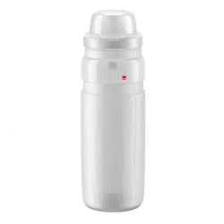Elite Bottle Fly Mtb Tex Clear  Grey Logo 750ml Drikkeflaske