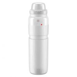 Elite Bottle Fly Mtb Tex Clear  Grey Logo 950ml Drikkeflaske