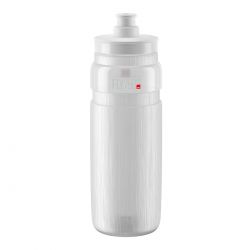 Elite Bottle Fly Tex Clear  Grey Logo 750ml Drikkeflaske
