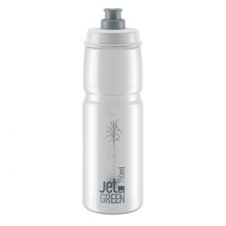 Elite Bottle Jet Green Clear Grey Logo 750ml Drikkeflaske