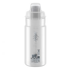 Elite Bottle Jet Green  Clear Grey Logo 550ml Drikkeflaske