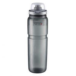 Elite Flaske Fly Tex Mtb Smoke  Grey Logo 950ml Drikkeflaske