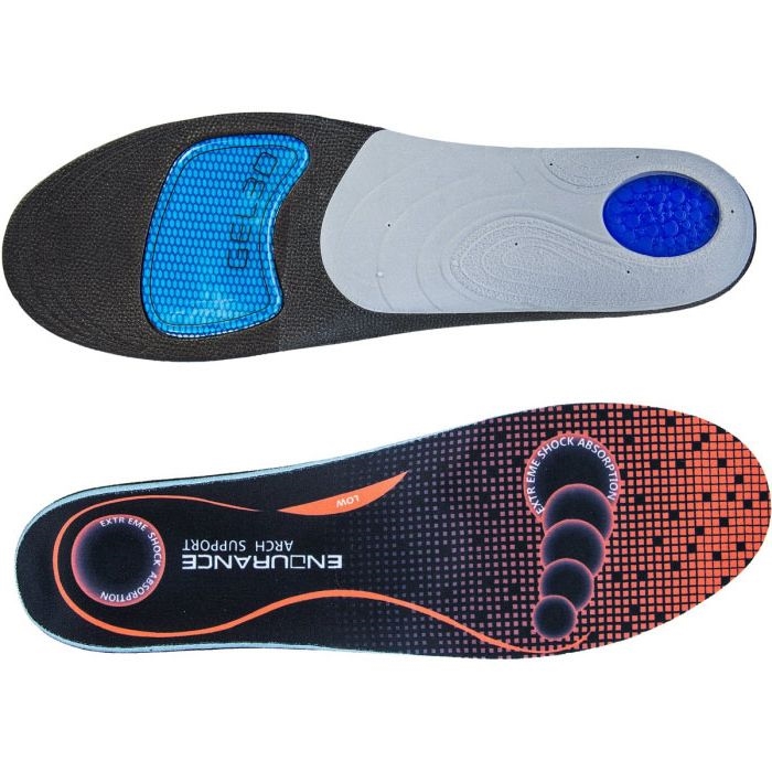 Endurance Arch Support Low  Indlægsål   Gel-35-39 Tilbehør Til Støvler  Sko