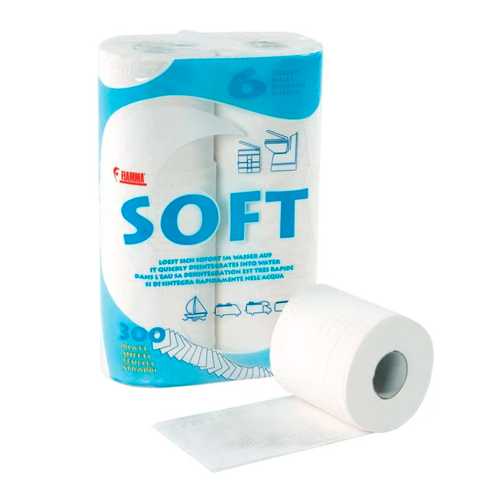 Fiamma Soft Toiletpapir  Opløseligt    Ruller
