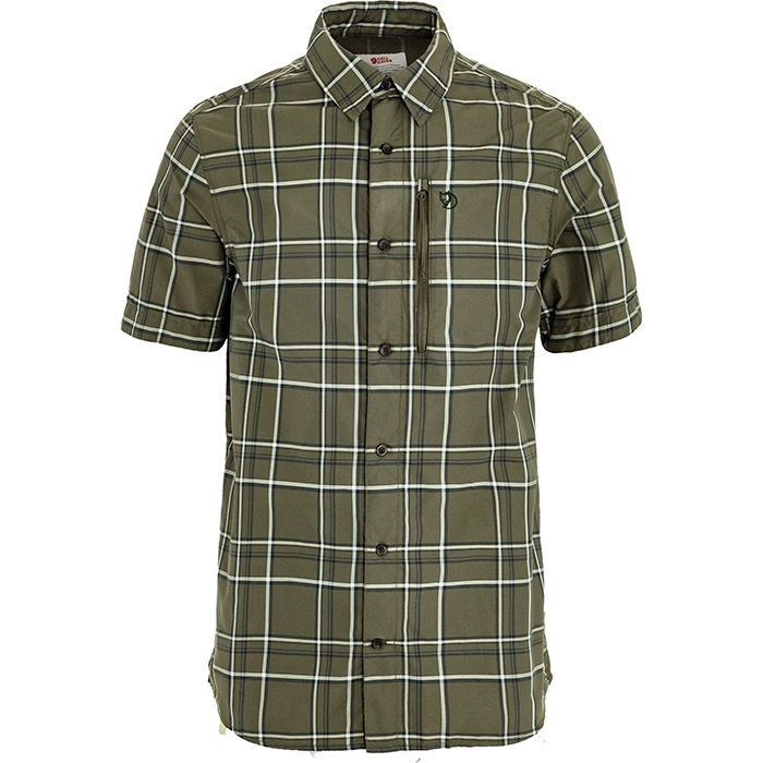 Fjällräven Abisko Hike Shirt   Herre   Mænd-laurel Green   Chalk White-  Skjorter