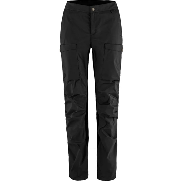 Fjällräven Abisko Hybrid Trail Trousers Kvinder   Damer-black-36-regular Fjällräven Bukser Dame