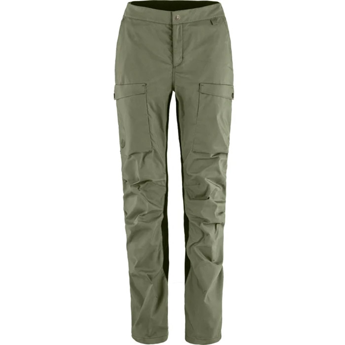 Fjällräven Abisko Hybrid Trail Trousers Kvinder   Damer-laurel Green-36-regular Fjällräven Bukser Dame