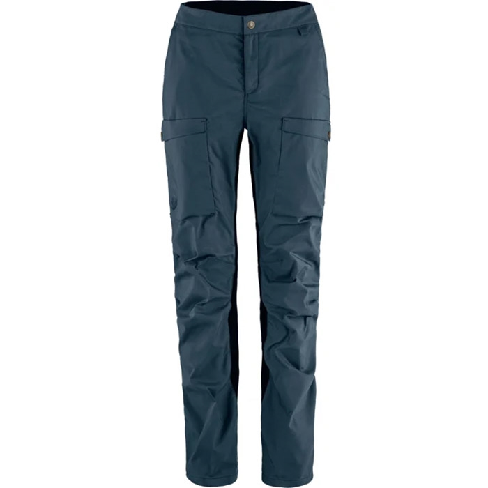 Fjällräven Abisko Hybrid Trail Trousers Kvinder   Damer-navy-50-regular Fjällräven Bukser Dame