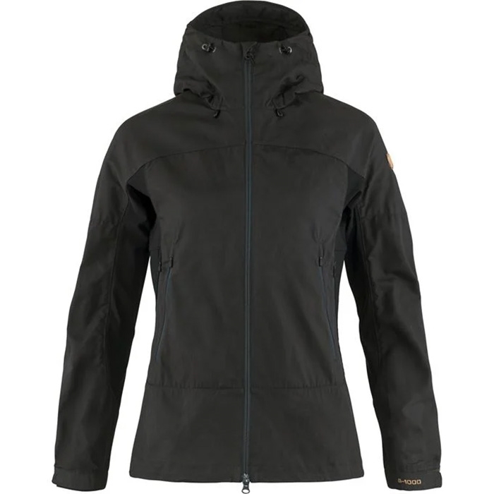 Fjällräven Abisko Lite Trekking Jacket Kvinder   Damer-grå Sort-  Jakker