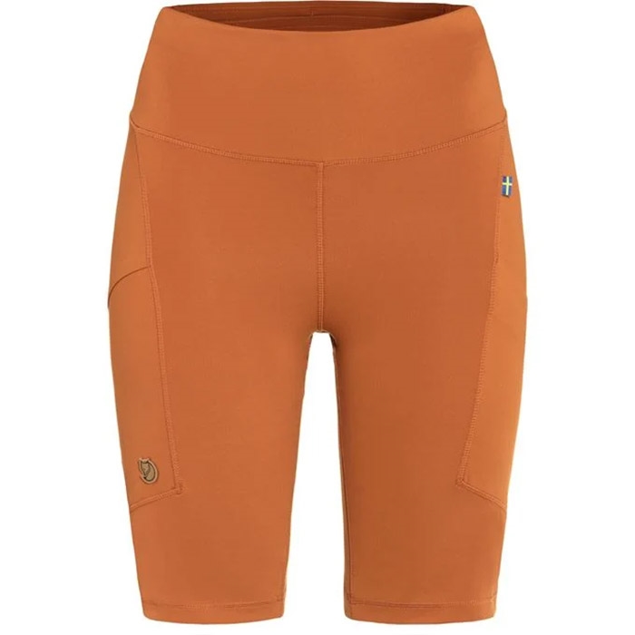 Fjällräven Abisko Korte Tights til Damer - Terracotta Brun