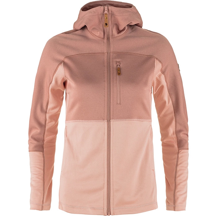 Fjällräven Abisko Trail Fleece  -chalk Rose   Dusty Rose-  Fleecejakker   Softshell