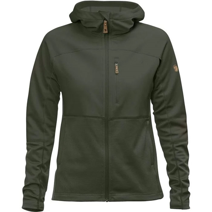 Fjällräven Abisko Trail Fleece  -deep Grøn-  Fleecejakker   Softshell
